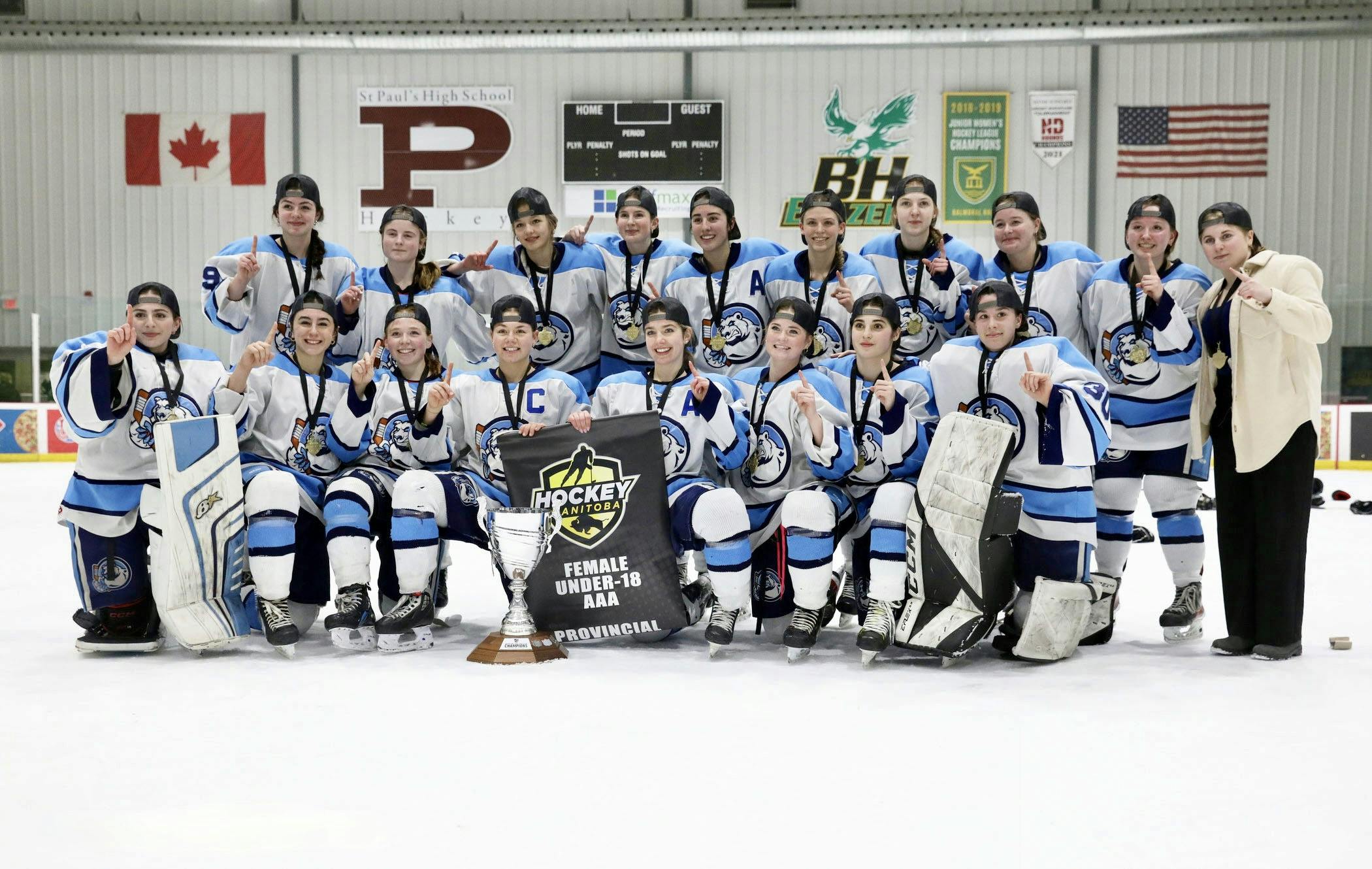 Winnipeg Ice Win Second-Straight League Championship