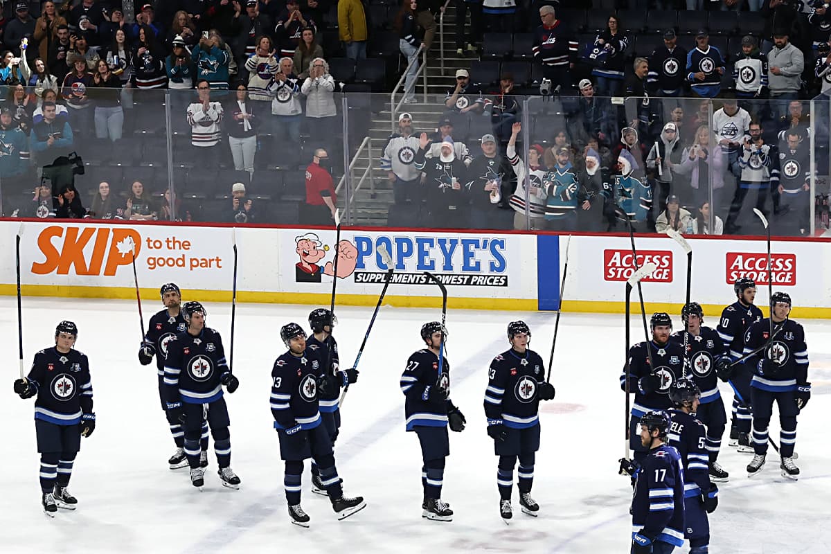 The Jets Finish 35-35-12 After Losing 6-1 to Sharks in Season Finale