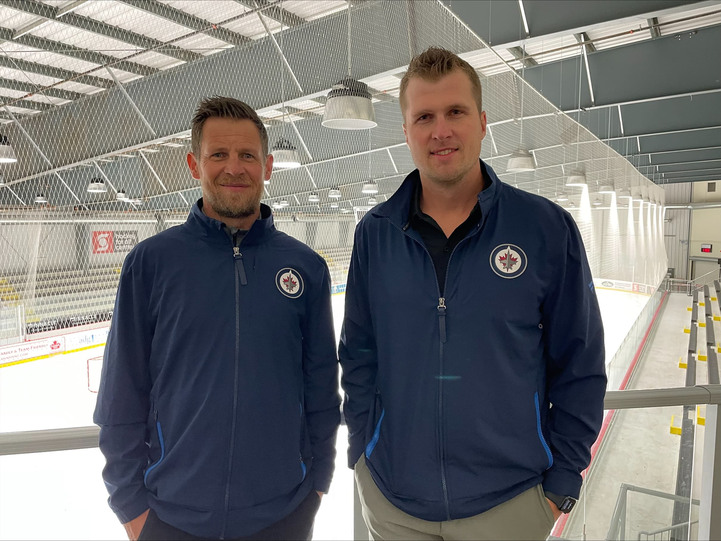 MJHL COACHES AT JETS CAMP