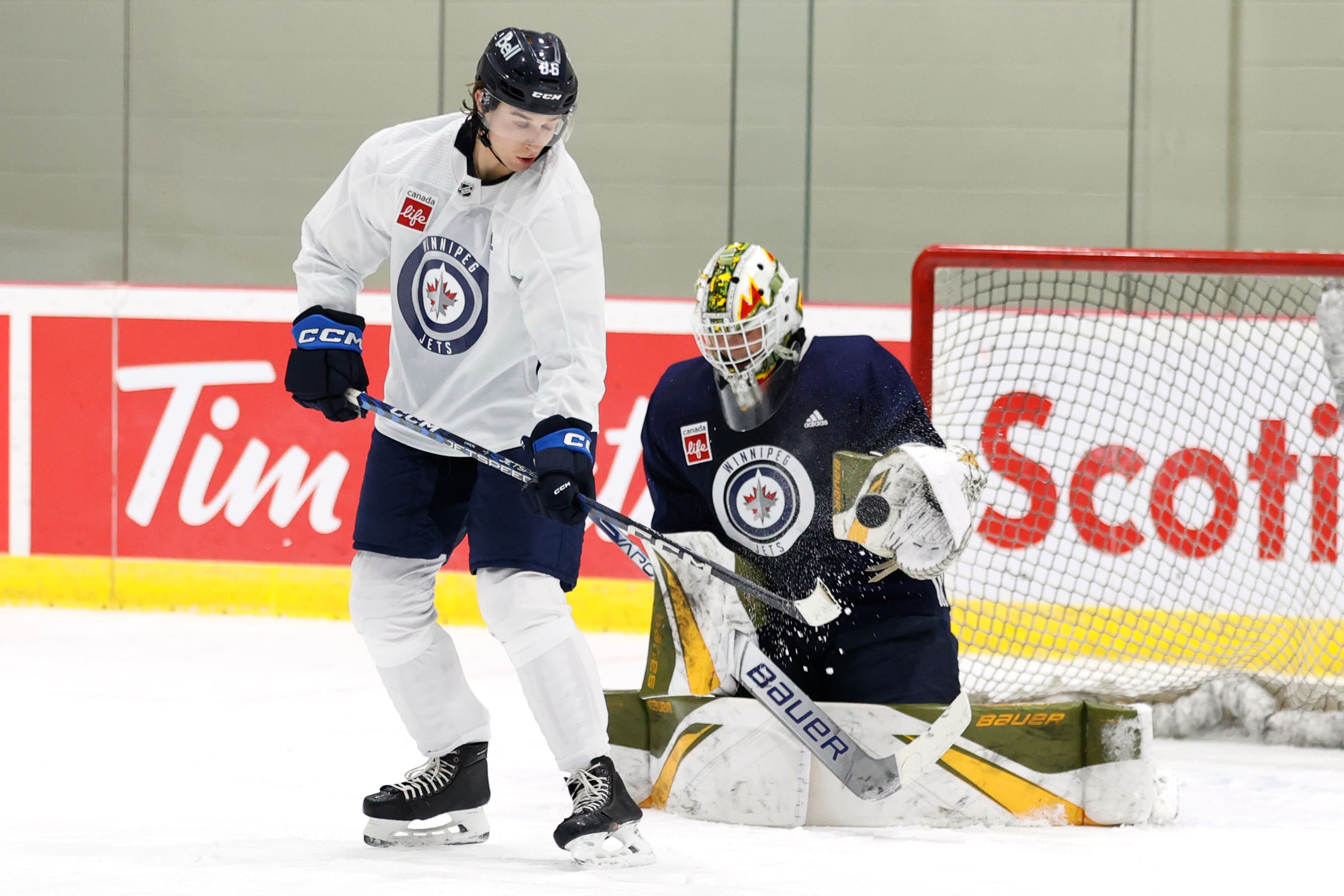 Jets Prospect Domenic DiVincentiis Named OHL Goaltender of the Month