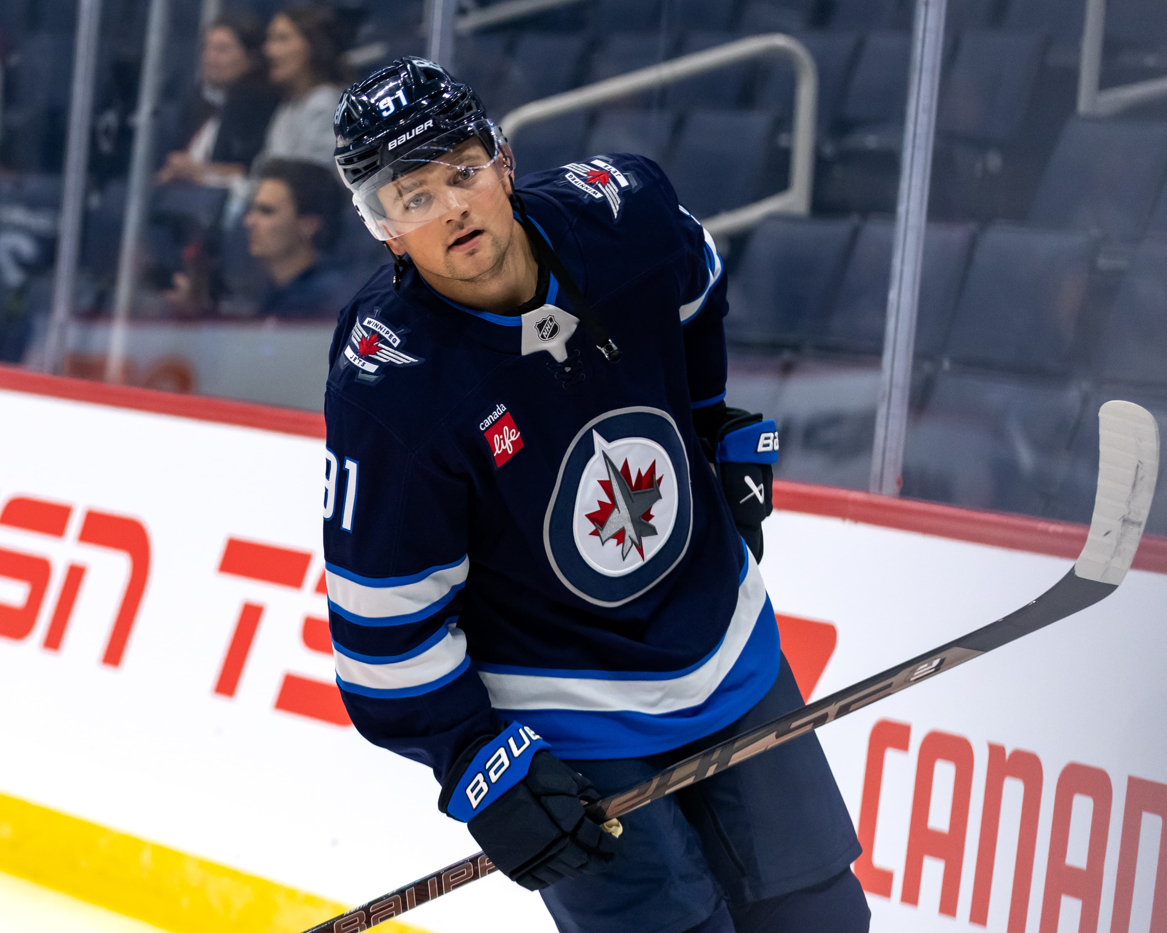 STEVENSON HAS GREAT NIGHT, BUT JETS STRUGGLE TO SCORE AND FALL 3-2 TO 'CANES