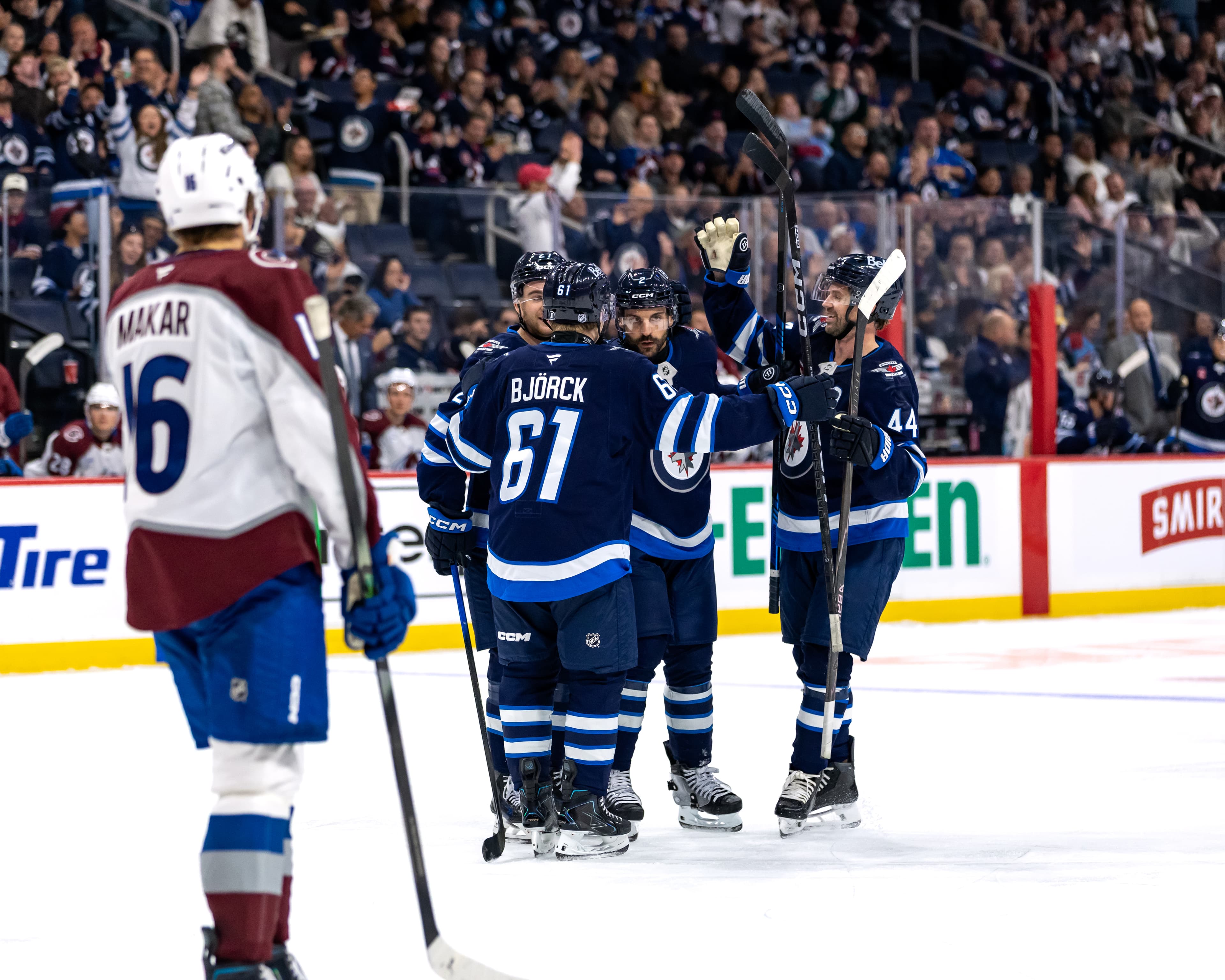 GAME ON GAME RECAP: WINNIPEG JETS 3 COLORADO AVALANCHE 1