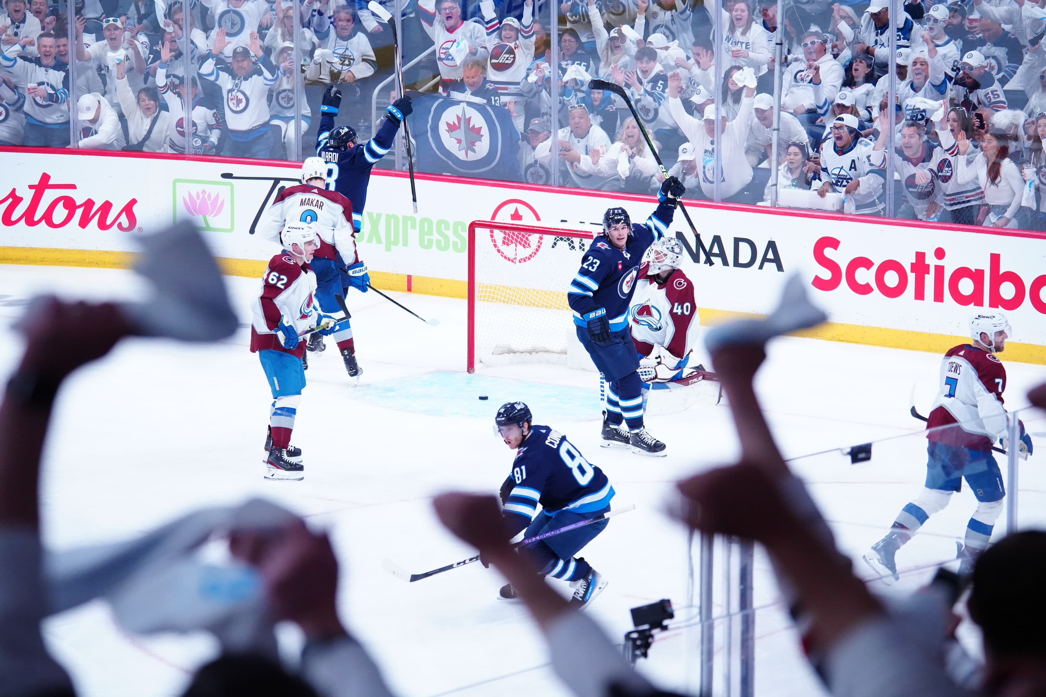 Game On Game 1 Recap: Winnipeg Jets 7 Colorado Avalanche 6