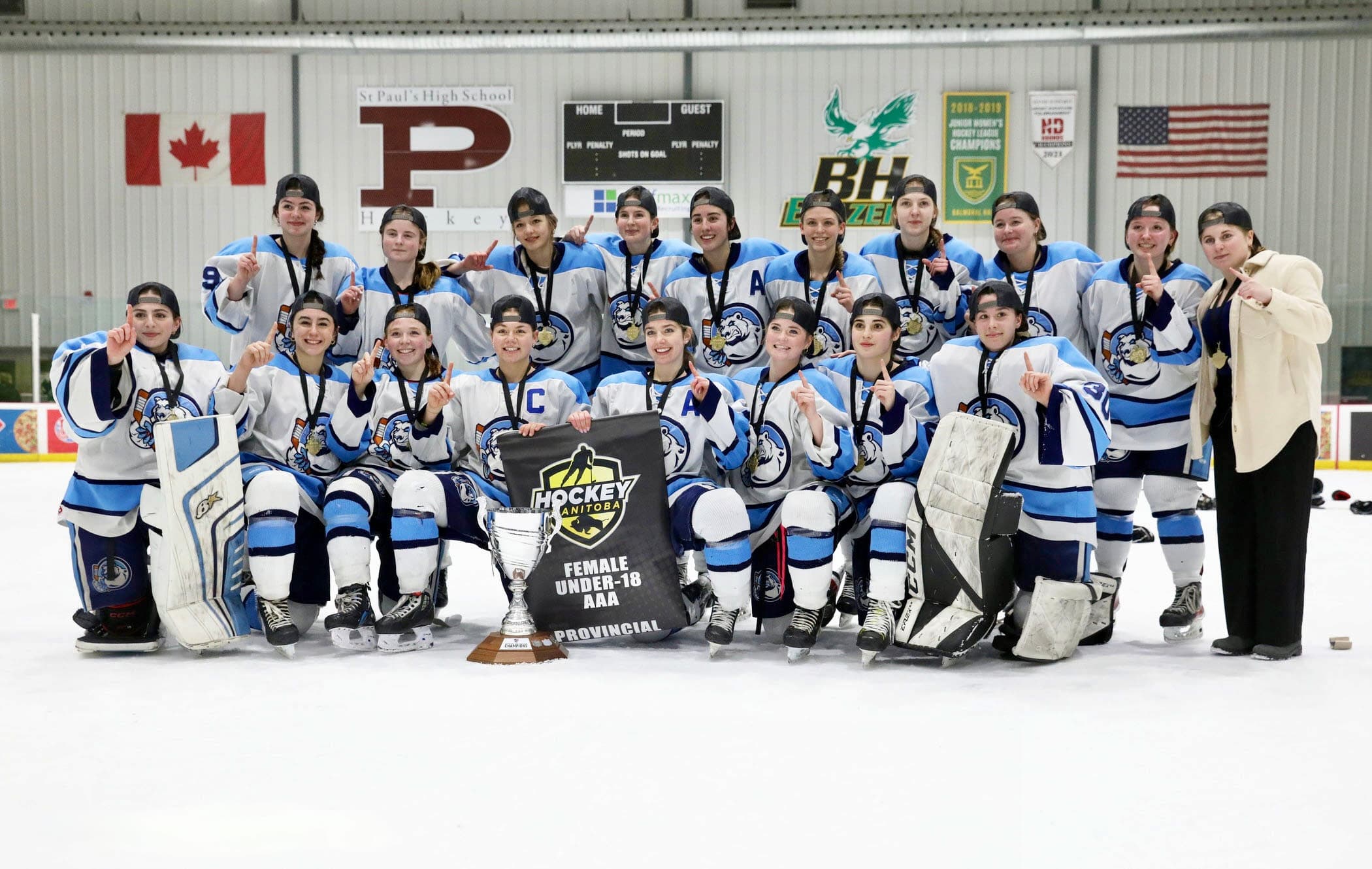 Winnipeg Ice Win Second-Straight League Championship