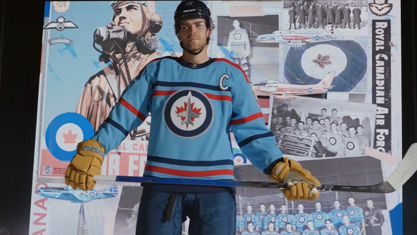 Jets new jersey honors RCAF