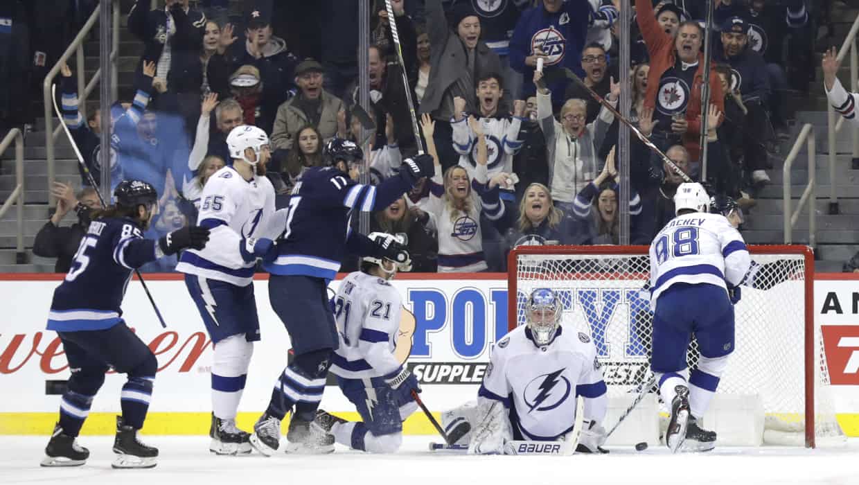 Scheifele the Hero Again as Jets Beat NHL's Best in OT
