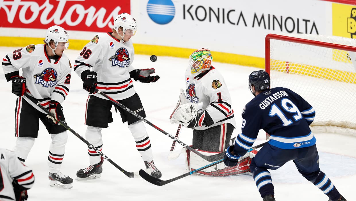Moose whipped 5-2 at Home by Rockford