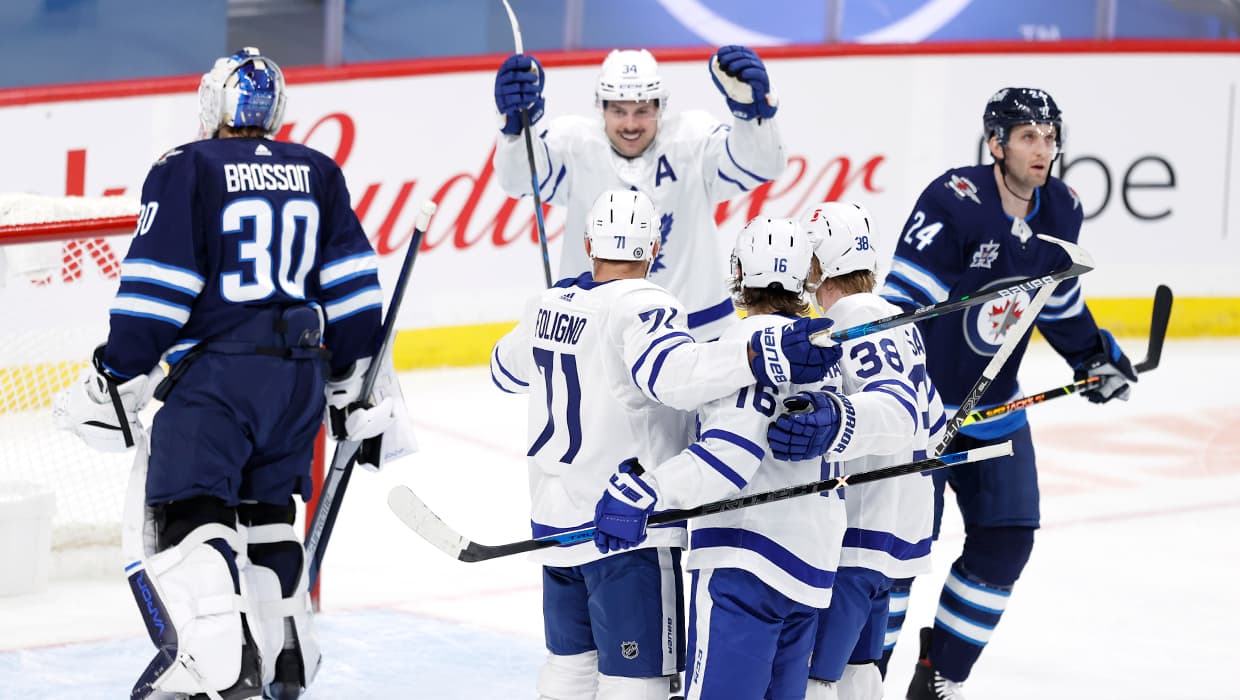 Leafs Use Quick Start to Beat Jets