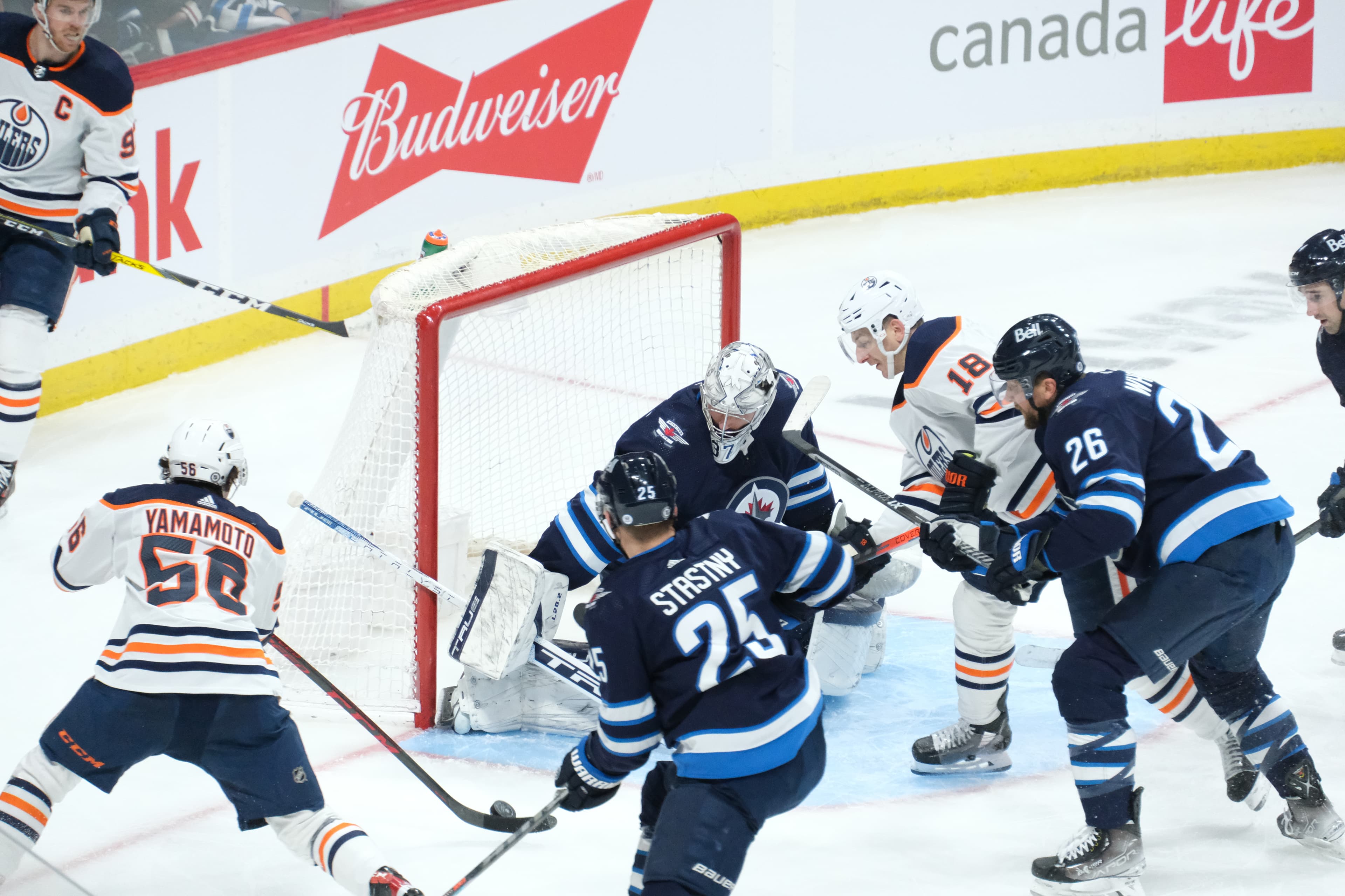 Jets Fight Back From 3-0 Deficit but Lose 4-2 to Oilers