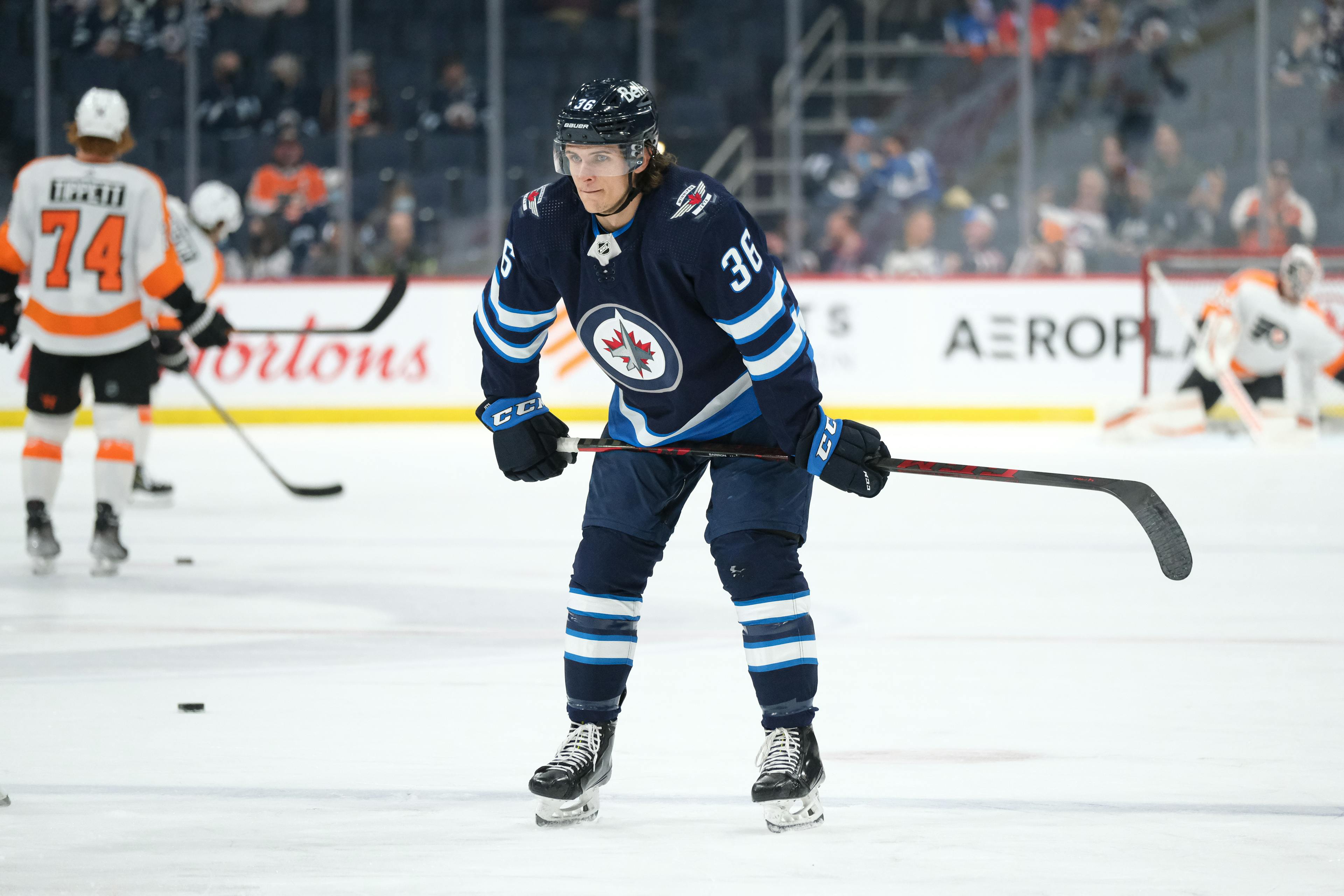 Morgan Barron Signs 2-Year Contract With Winnipeg Jets