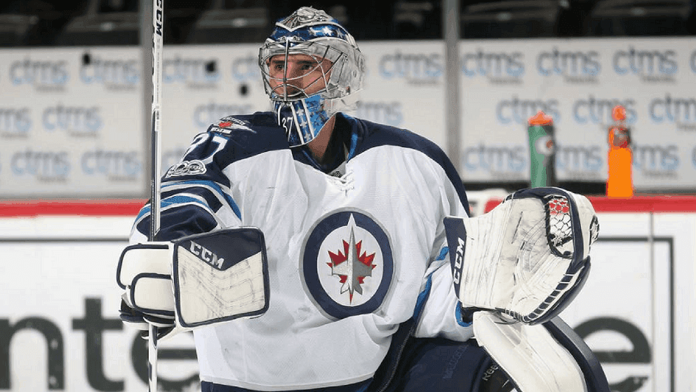 Vezina Trophy Finalist Hellebuyck Shuts Out Minnesota