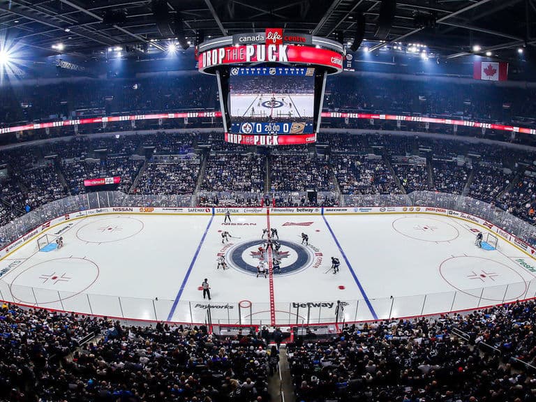 Canada Life Centre Ranked as Third-Best Ice in NHLPA Player Poll