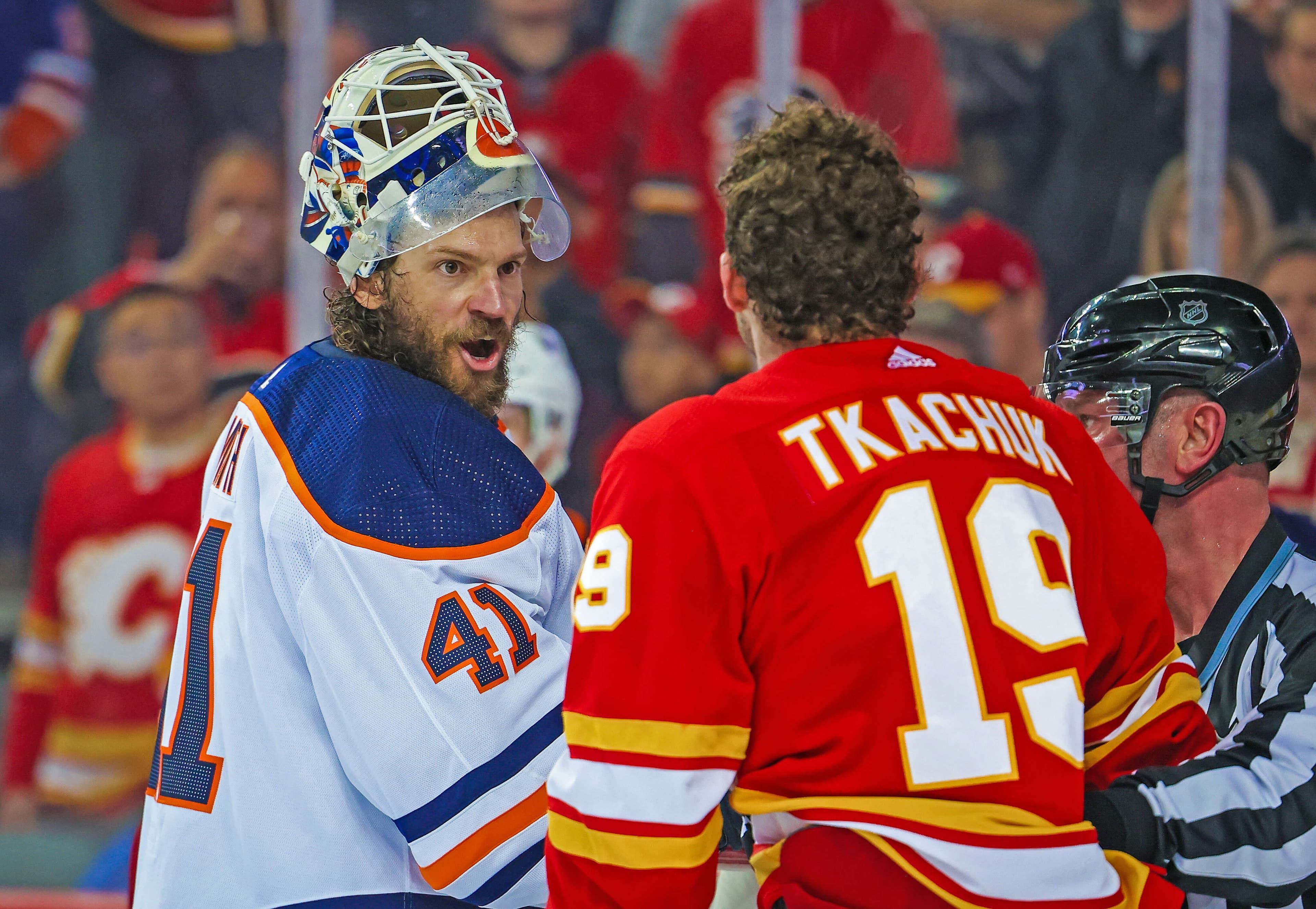 Battle of Alberta Lives Up to Hype in Game 1 of Second Round