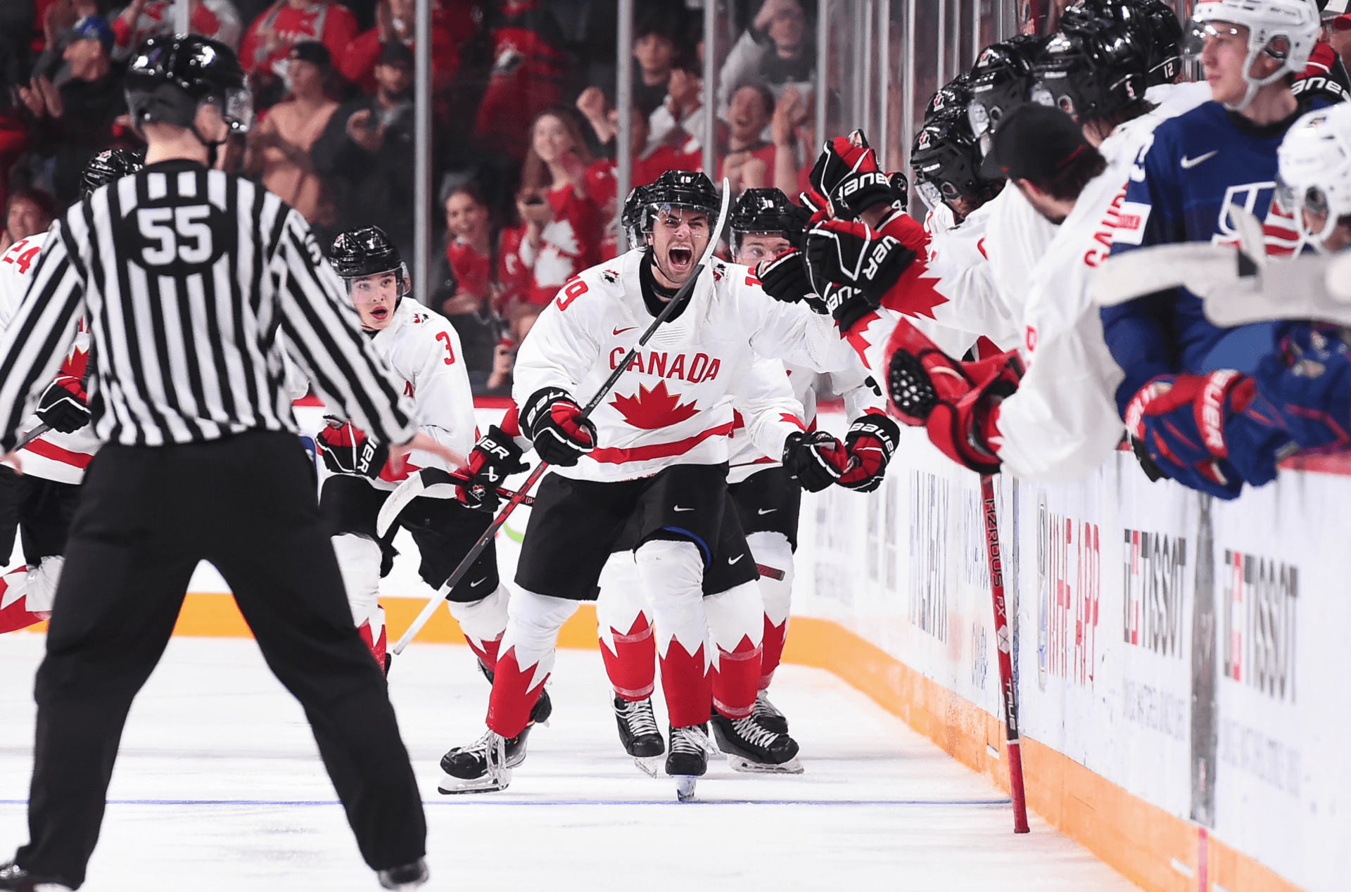 Going for Gold: Canada Beats USA, Will Play for Gold Thursday