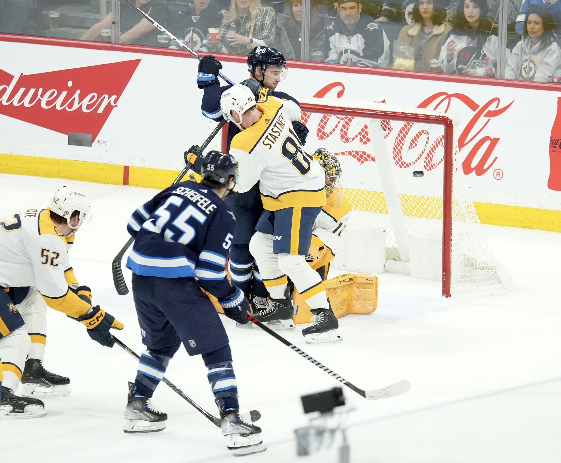 Jets Stay in the Hunt, all but Eliminate Nashville with Clutch 2-0 Win at Home